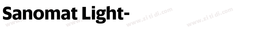 Sanomat Light字体转换